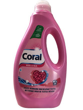Coral Liquid 1,17L – 26 Wasbeurten, Wool & Silk, Zorgvuldige Reiniging voor Wol & Zijde